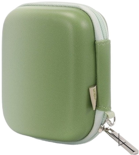 Cwatcun Ez2mk 미니 디카 충격방지 하드쉘 CCD 보관 파우치 CB490, 그린, 1개