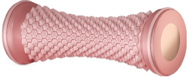 발바닥 마사지 휠 롤러, 1개, 운하 핑크