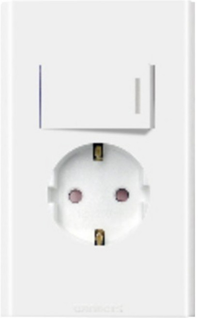 위너스 위너 1구 스위치 부착 콘센트, 1개