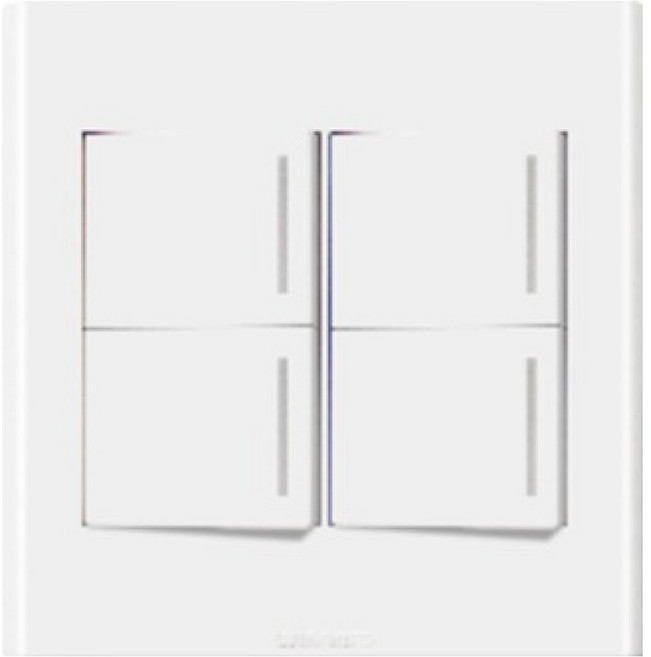 위너스 위너 2개용 4구 스위치, 1개