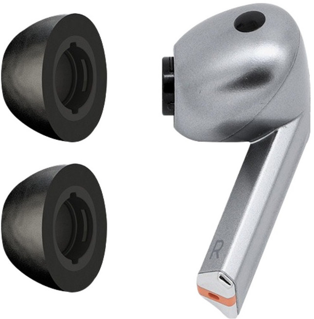 COMPLY Newpack Galaxy Buds3 Pro Buds4 Pro 專用耳塞 S, 單一商品, 黑色, 2個