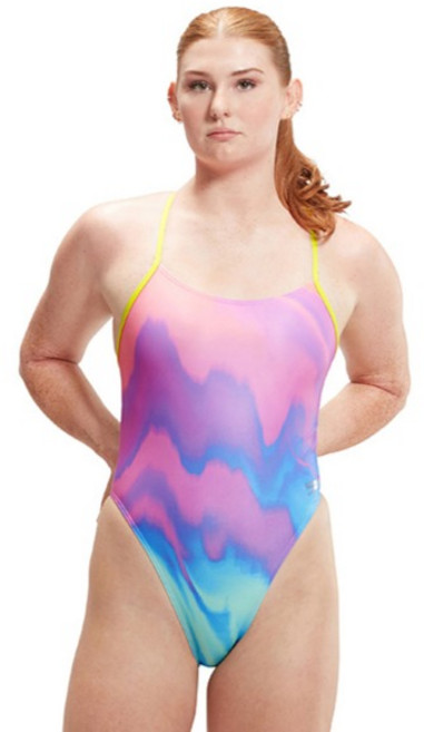 스피도 파스텔리플 타이백 원피스 수영복 8-1284116631