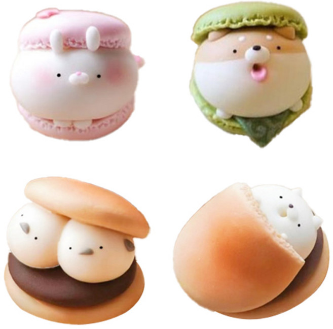 루시마켓 마카롱 디저트 DIY 재료 믹스, 4개