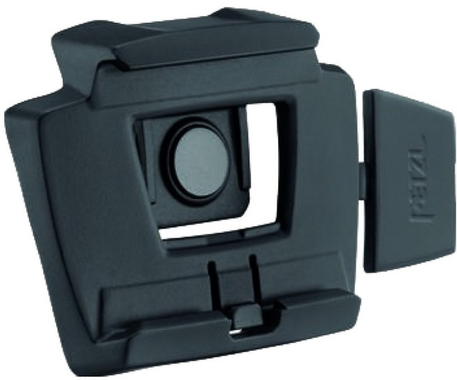 페츨 슬롯 어답트 버텍스 스트라토 헬멧 장착 플레이트 아리아 헤드랜턴, 1개, 블랙