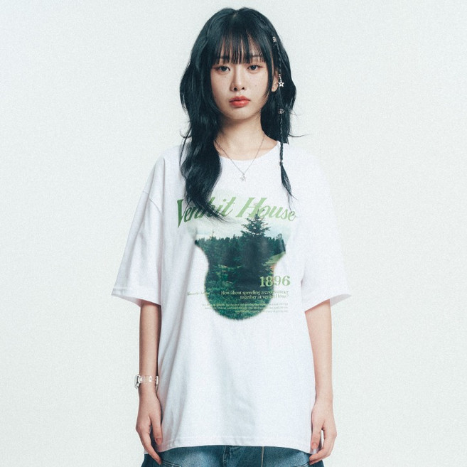 벤힛 FOREST 쿨 코튼 반팔 티셔츠