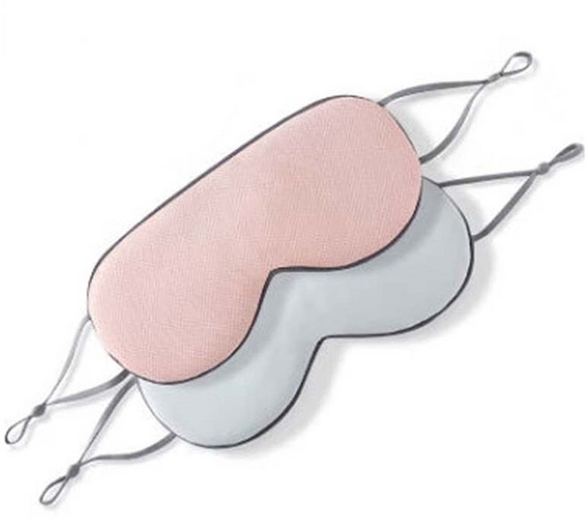 필스굿 통기성 부드러운 실크원단 초경량 양면 수면 안대