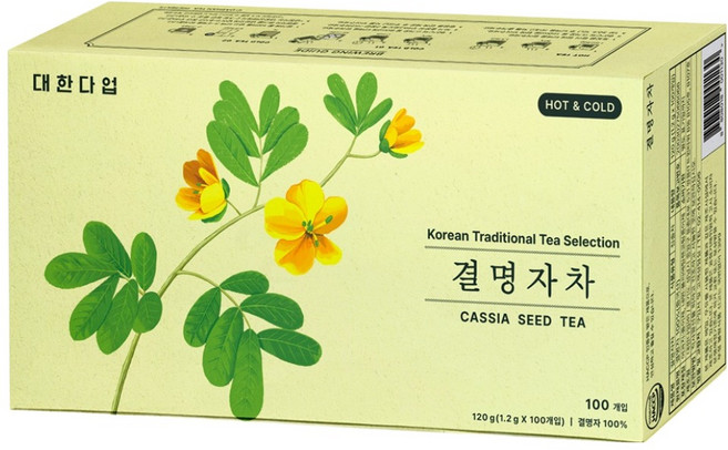 대한다업 결명자차, 1.2g, 1개, 100개입