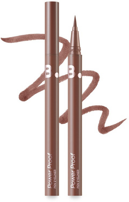 바닐라코 비바이바닐라 파워프루프 펜 아이라이너 0.4g, 1개, 03뮤트브라운