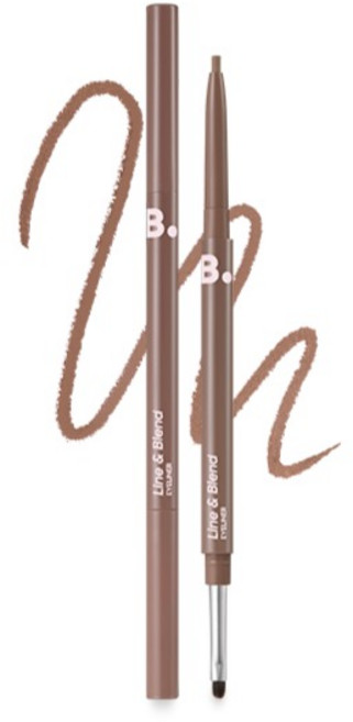 바닐라코 비바이바닐라 무드 온 라인 앤 블렌드 아이라이너 0.12g, BR02 헤이즐 터치, 1개