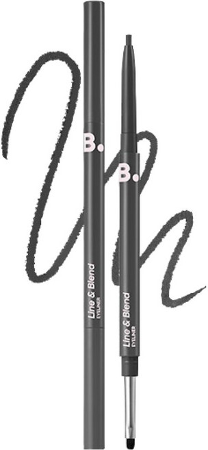 바닐라코 비바이바닐라 무드 온 라인 앤 블렌드 아이라이너 0.12g, BK01 블랙 벨벳, 1개