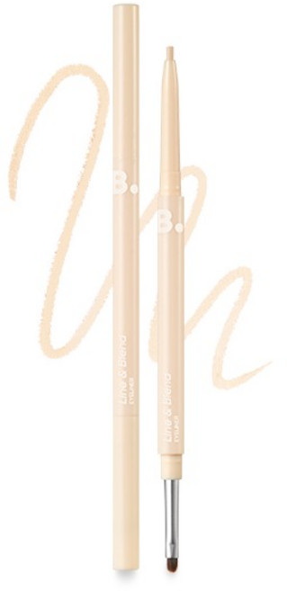 비바이바닐라 무드 온 라인 앤 블렌드 아이라이너 0.12g, BE01 베어 누드, 1개