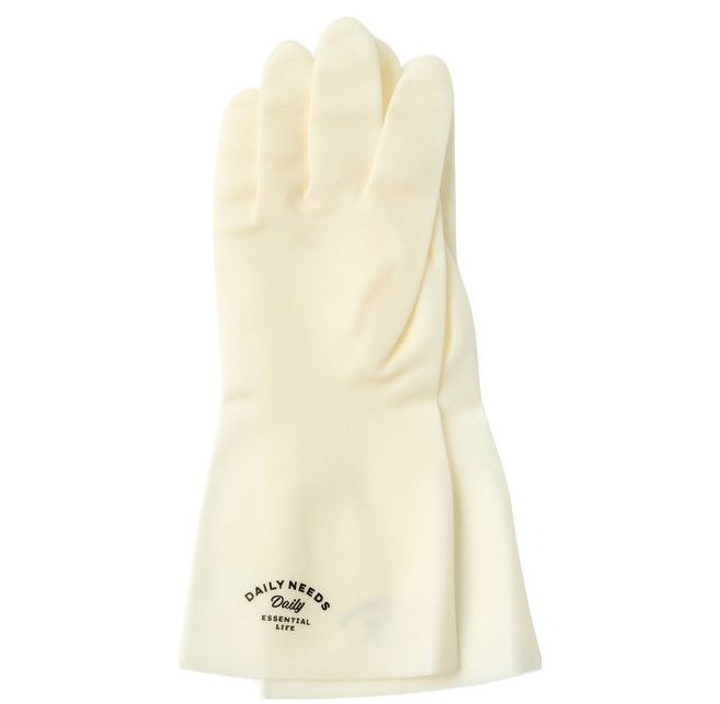 모던하우스 잘 찢어지지 않는 니트릴 고무장갑 2켤레 세트, 아이보리, 대(L), 1세트