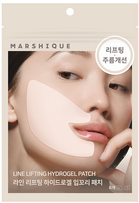 마르시끄 라인 리프팅 하이드로겔 입꼬리 패치, 6개입, 1개