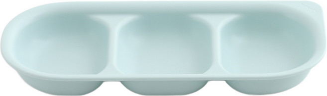 탁가온 유아용 네모 에코젠 나눔접시, 민트, 1개