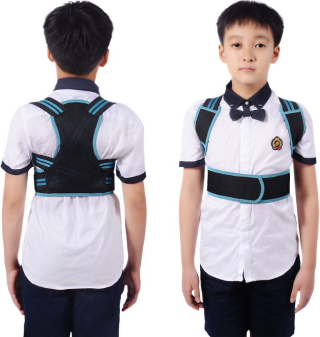 데일리쿠 청소년 자세교정밴드 스카이블루, 1개