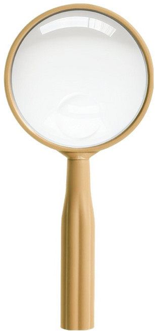 올라이크 비비드컬러 편리한 돋보기 옐로우, 1개