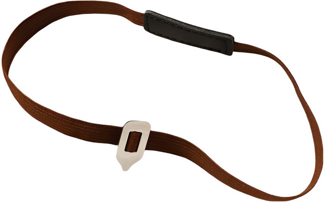 로시테라 독서 밴드 책갈피 고정 클립 1 x 18.5 cm, 갈색, 1개