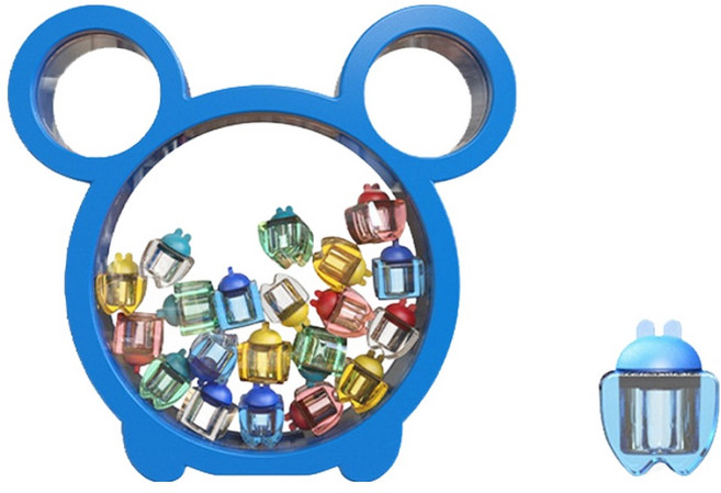 구스터프 고급형 유치보관함, 블루