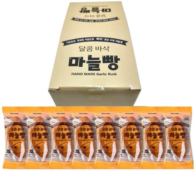 아끼니 달콤바삭 마늘빵 8p, 1개, 280g