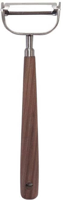 벨로비 우드 핸들 스테인레스 필러 감자칼, 1개