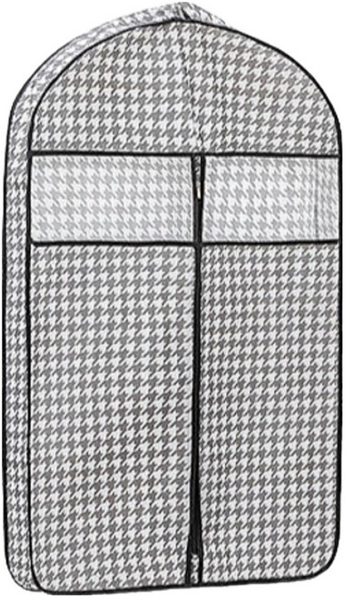 마샤투 통기성 포켓 지퍼형 옷커버 블랙 입체형, 1개, 1개입