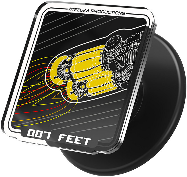 Astro Boy 原子小金剛 手冊設計 MagSafe 壓克力智慧手機支架, Fit, 1個