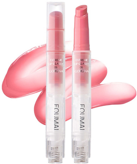 EQUMAL 極致水潤唇釉 3g, 1個, 06 高吉娜