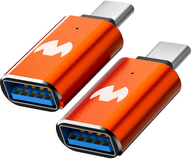 구스페리 USB 3.0 OTG 변환젠더, otgA-CB, 2개