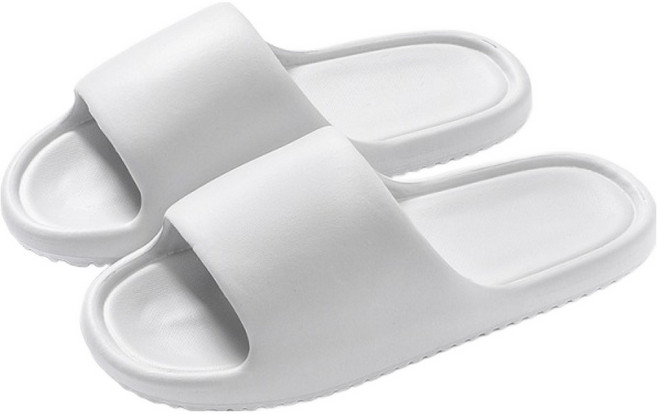 에버하우스 EVA 미끄럼방지 말랑 거실화, 그레이, 1개