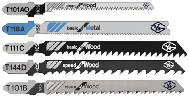 종원 직소날 5종 세트, 1개