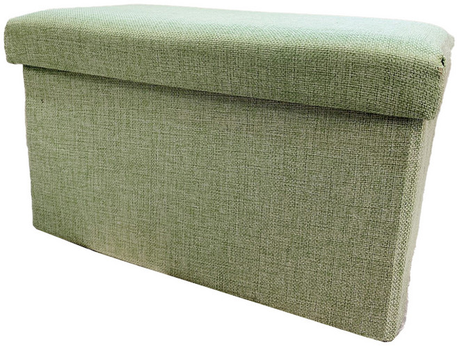 BangJiaShi 幫家適 長方形收納椅 40 x 25 x 25cm, 1個, 綠色