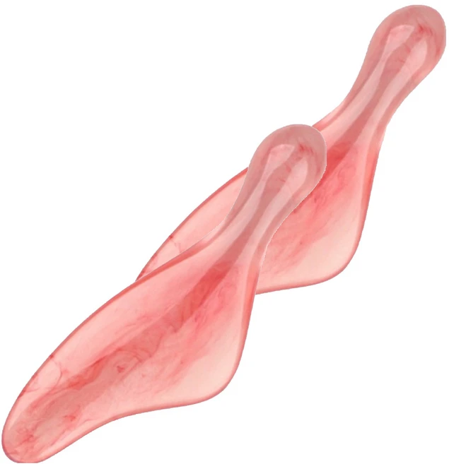 바움미루 휴대용 괄사, 핑크, 2개 - 쿠팡