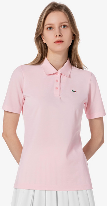 라코스테 여성용 캐리오버 반팔 폴로 티셔츠 PF955E-55G