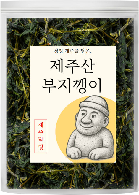 제주담빛 제주산 부지깽이, 1개, 100g