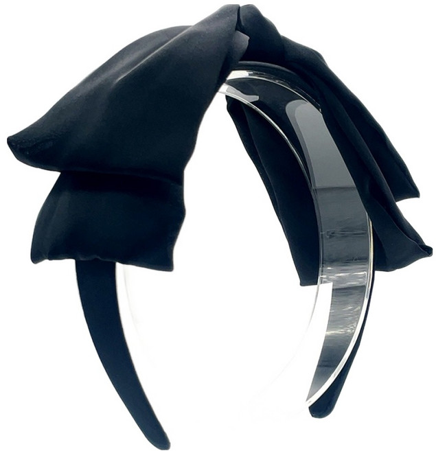 스타일플래닛 풍성한 새틴 빅 리본 헤어밴드