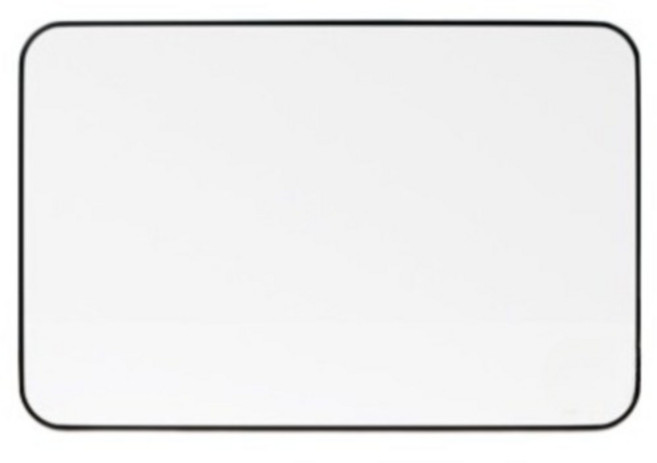 카니아 데일리 메모보드 블랙박스 양면화이트보드, 플라스틱 소프트 에지