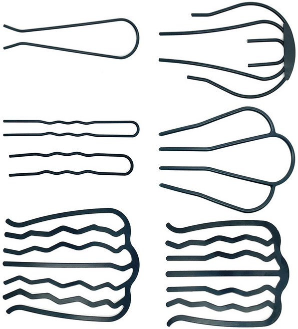 스타일플래닛 웨딩사진 올림머리 U핀 비녀핀 7종 세트