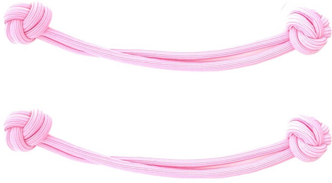 스타일플래닛 꾸안꾸 매듭마감 머리끈 2p 세트