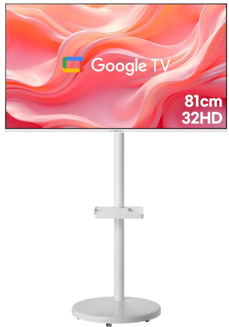 익스프레스럭 와이드뷰 HD 화이트에디션 클래식 삼탠바이미 이동식 스마트TV, 81cm(32인치), GTWV320HD11,EKWBYME3822W, 스탠드형, 고객직접설치