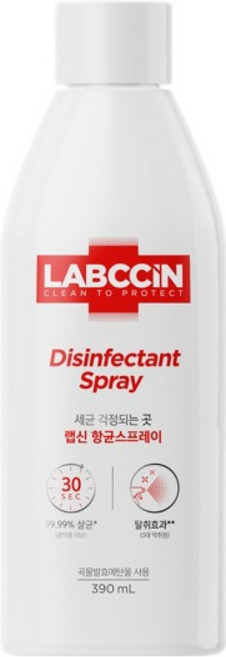 랩신 항균 스프레이 용기형 리필, 390ml, 1개