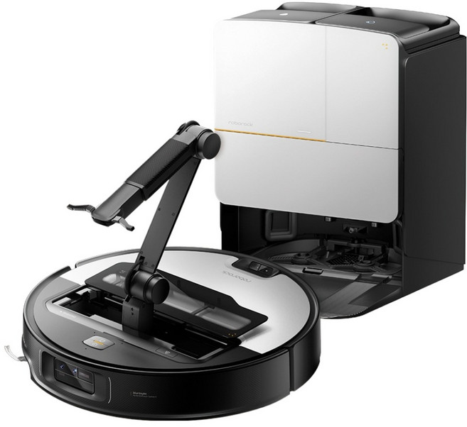 로보락 Saros Z70 로봇청소기, RRE0R50+EWFD28HRR, 실버