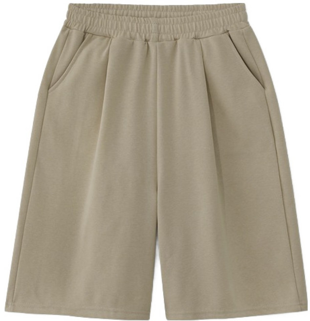 엠엔씨 남녀공용 프렌치 버뮤다 밴딩 반바지 MDSP317JO