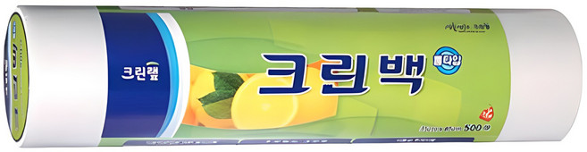 CLEANWRAP 滾筒塑膠袋, XL(45 x 35cm), 500入, 1捲