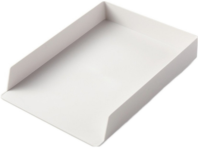 스카위즈 다용도 데스크 정리함 A4, 화이트, 1단