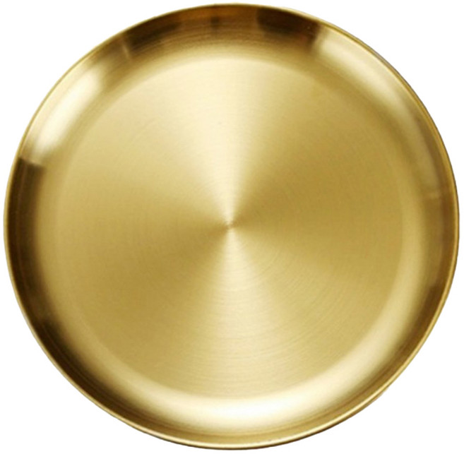 디미스 깔끔하고 고급스러운 쟁반, 골드 베이직, 1개
