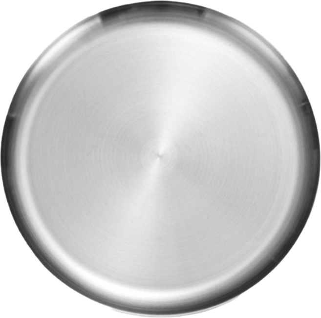 디미스 깔끔하고 고급스러운 쟁반, 실버 무광 베이직, 1개