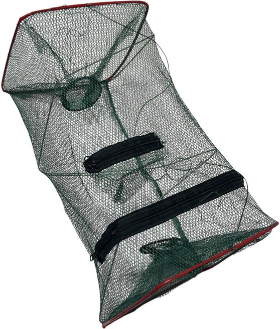 사각 바다 민물 낚시 어망 그물망 통발, 그린
