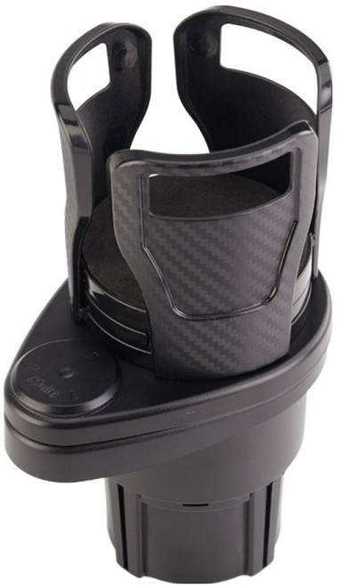 코히모 자동차 2IN1 멀티 컵홀더 5W0313, 1개, 블랙