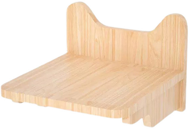 壁掛貓咪小跳台, 1個, 原木色