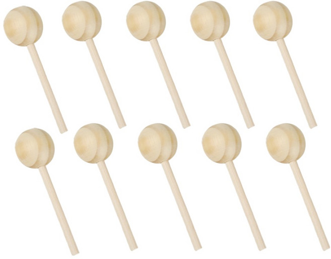 아베스트 차량용 우드볼스틱28mm, 10개, 1개